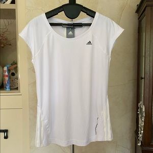 NWT Adidas Climalite Slim Fit Tee - M